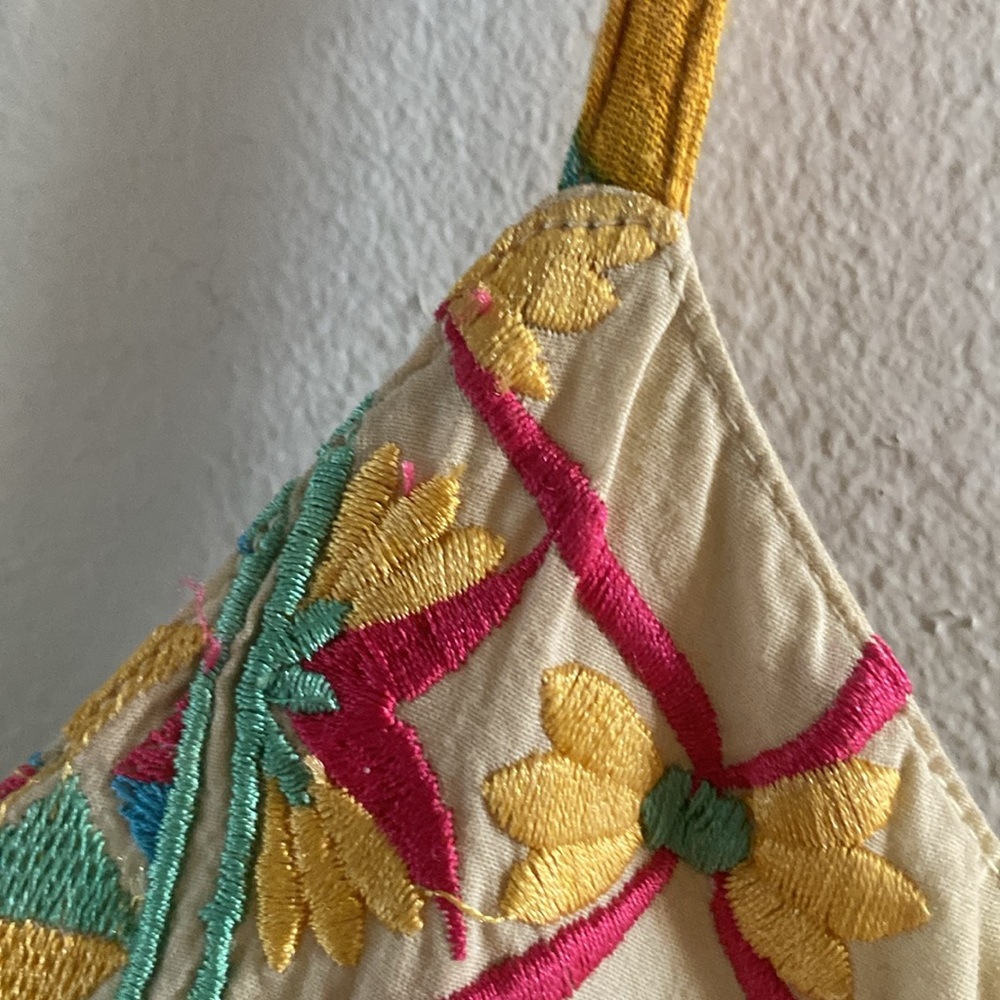 Raga X Anthropologie Women's Parkland Maxi Dress Embroiderd size S - Picture 5 of 11